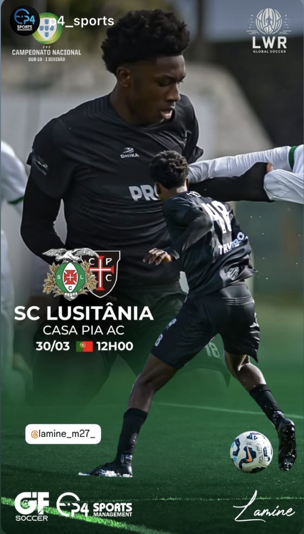 Lamine Marna · Lusitânia / Casa Pia AC